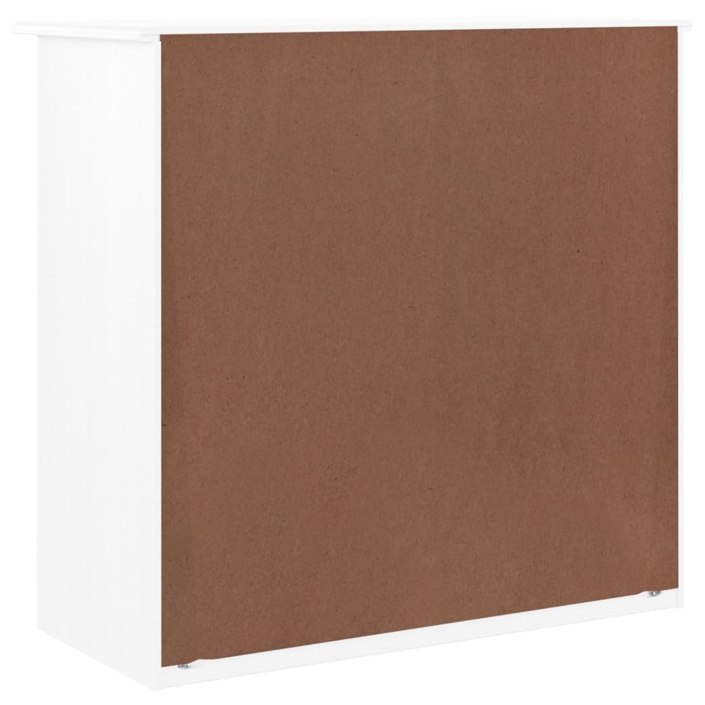 Zásuvková Skrinka Alta 77X35X73 Cm Borovicový Masív