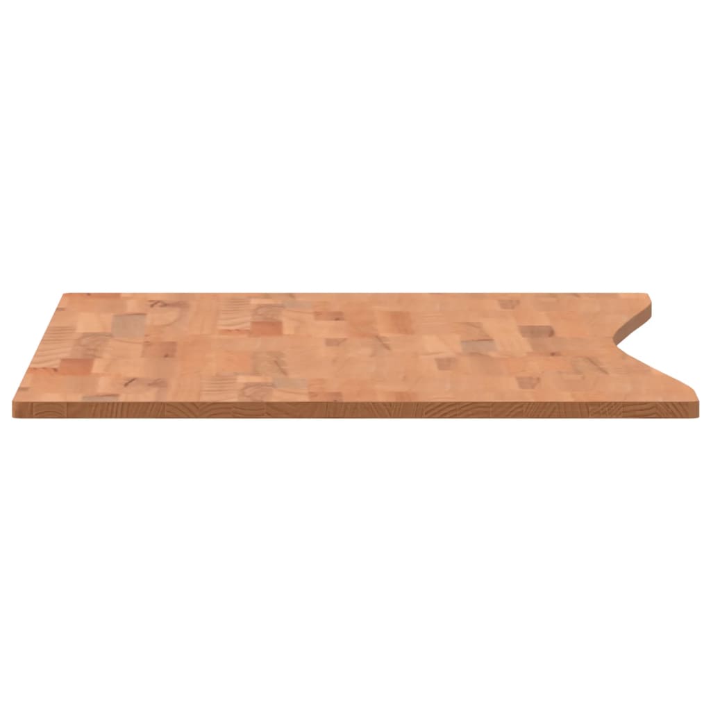 Stolová doska 110x(55-60)x1,5 cm bukový masív