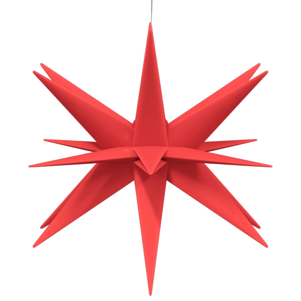 Vianočné Svetlá S Led 3 Ks Skladacie Červené Červená