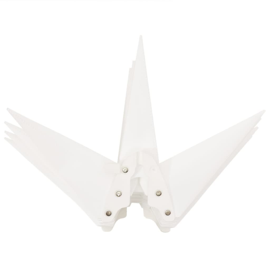 Vianočné Svetlá S Led 3 Ks Skladacie Biele Biela