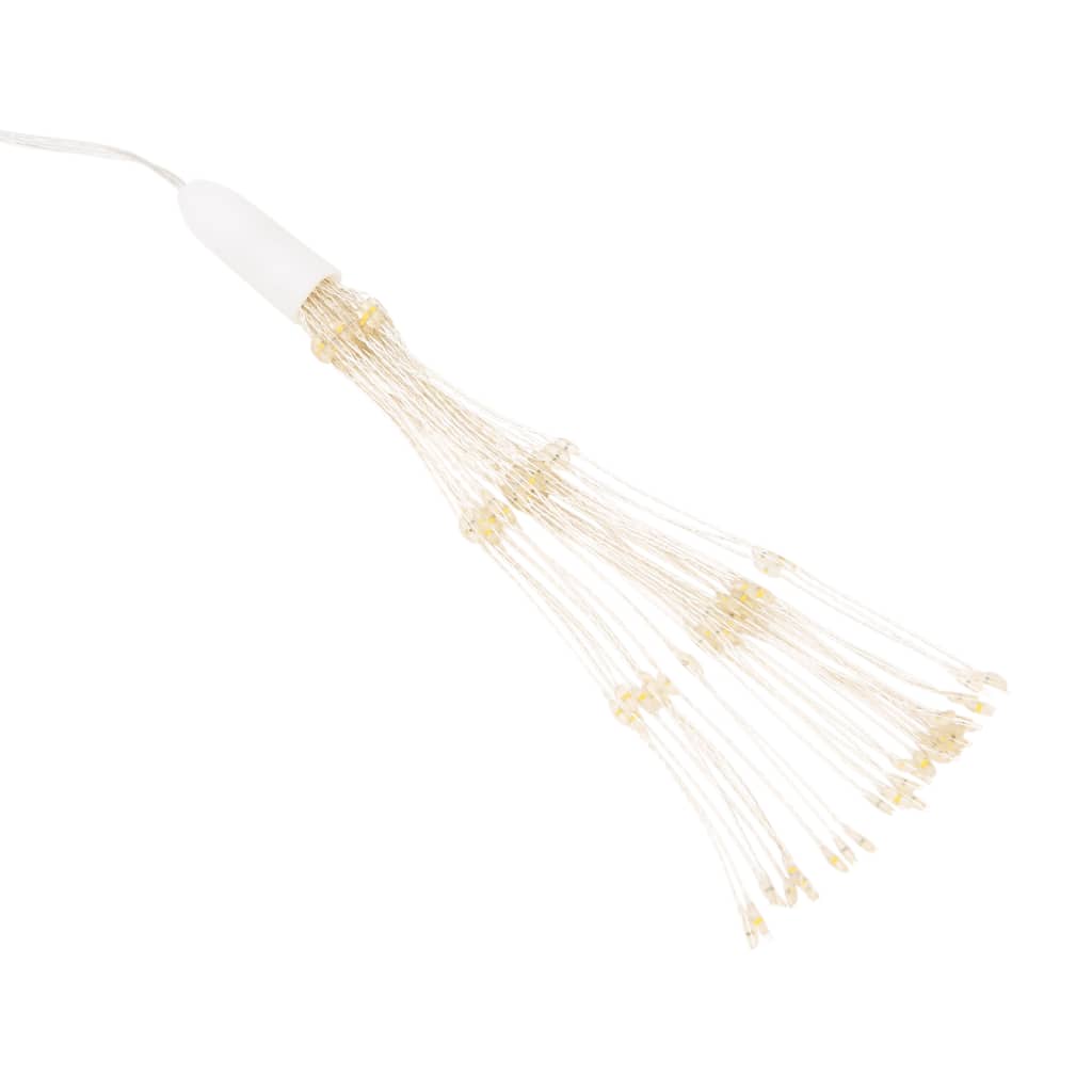 Vianočné Svietiace Hviezdy 140 Led 2 Ks Modré 17 Cm