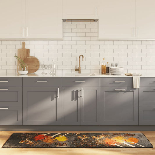 Kuchynský koberec viacfarebný 60x180 cm umývateľný protišmykový