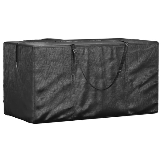 Úložná taška na vianočný stromček čierna 150x75x75cm polyetylén