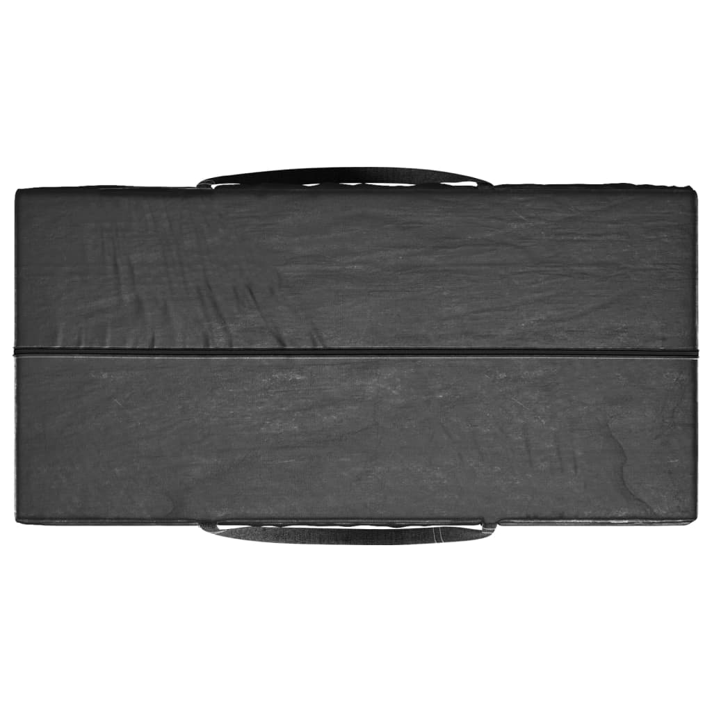 Úložná taška na vianočný stromček čierna 150x75x75cm polyetylén