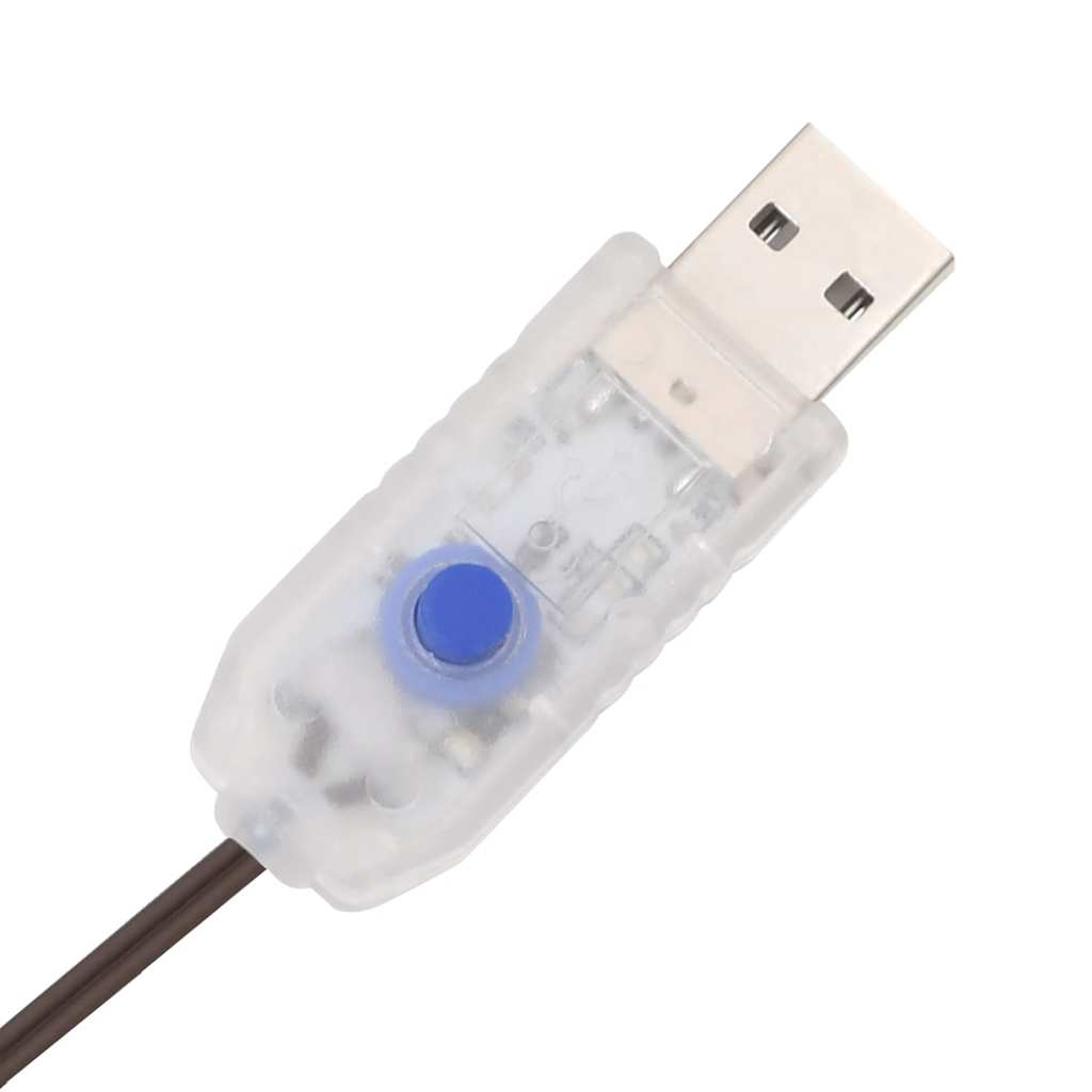 Rodiny Vianočných Sobov 2 Ks 180 Led Teplé Biele Ratanové