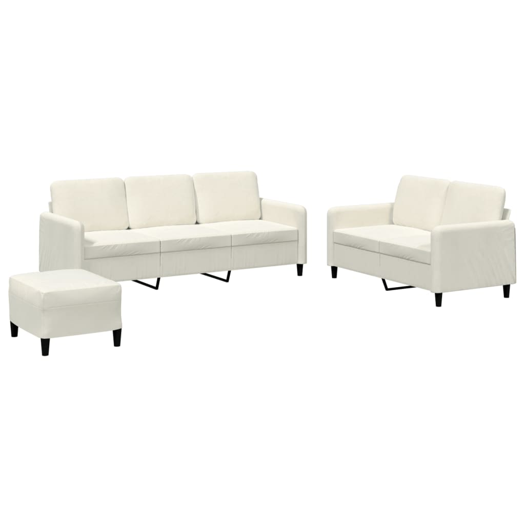 3-Dielna Sedacia Súprava Zamat