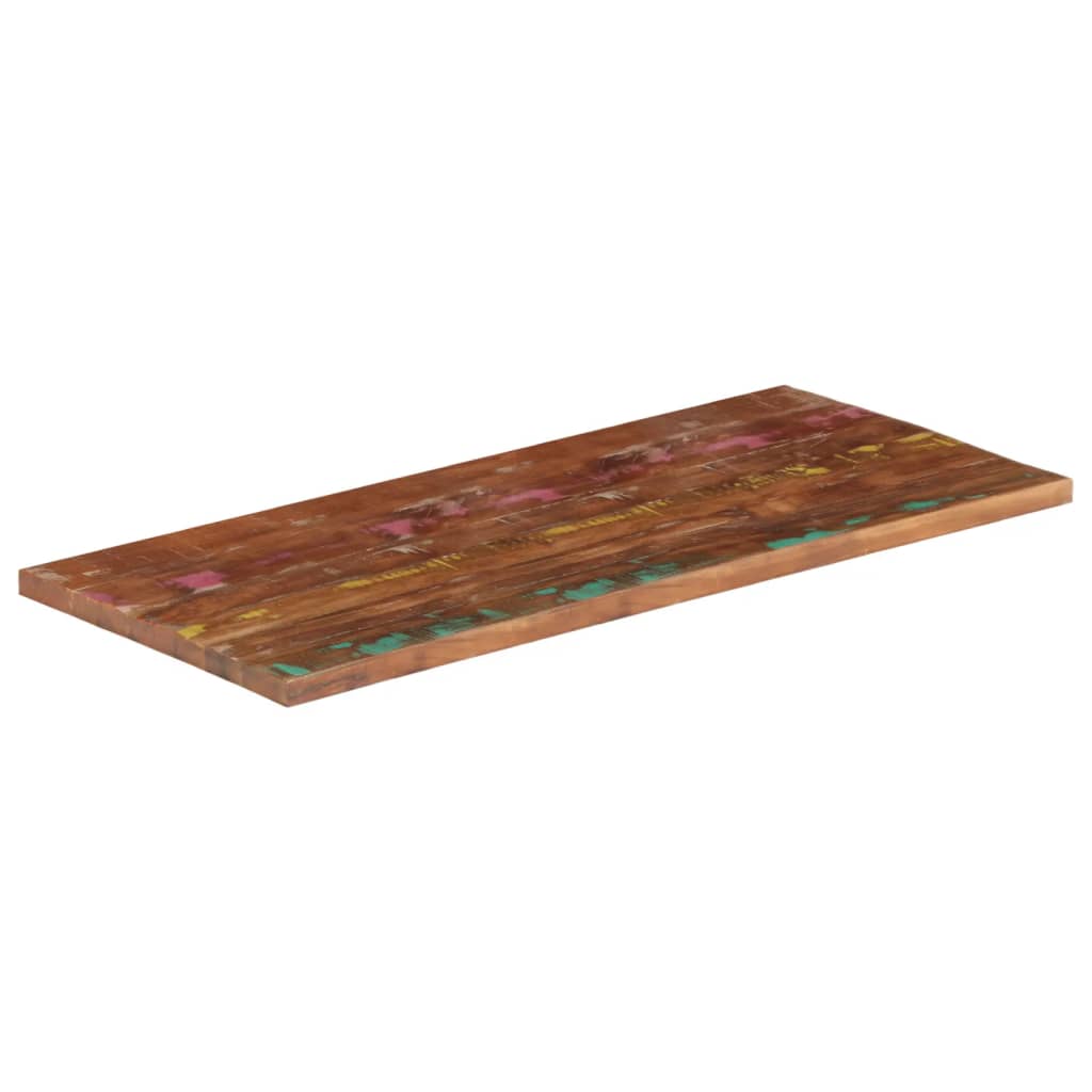 Stolová doska 120x70x2,5 cm obdĺžnik masívne recyklované drevo