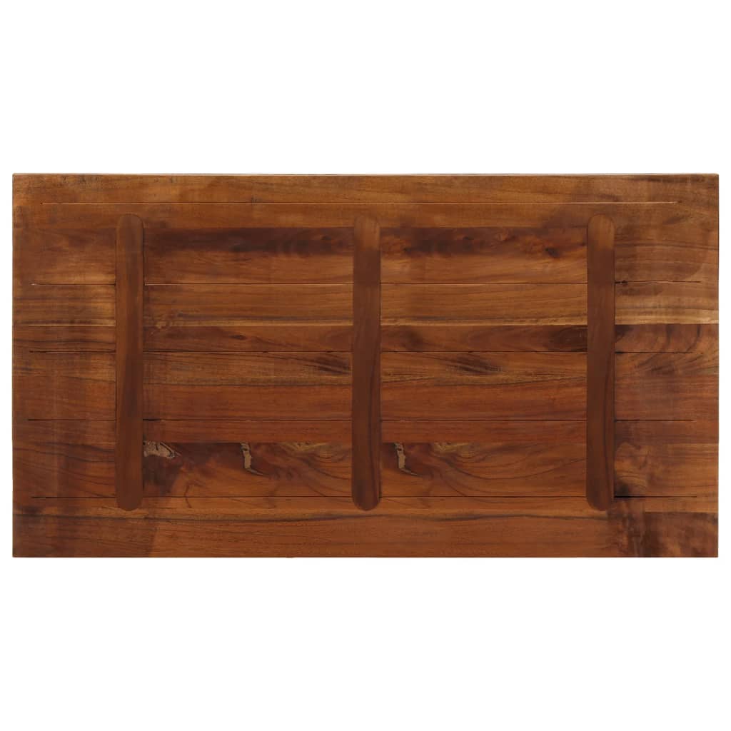 Stolová doska 120x70x2,5 cm obdĺžnik masívne recyklované drevo