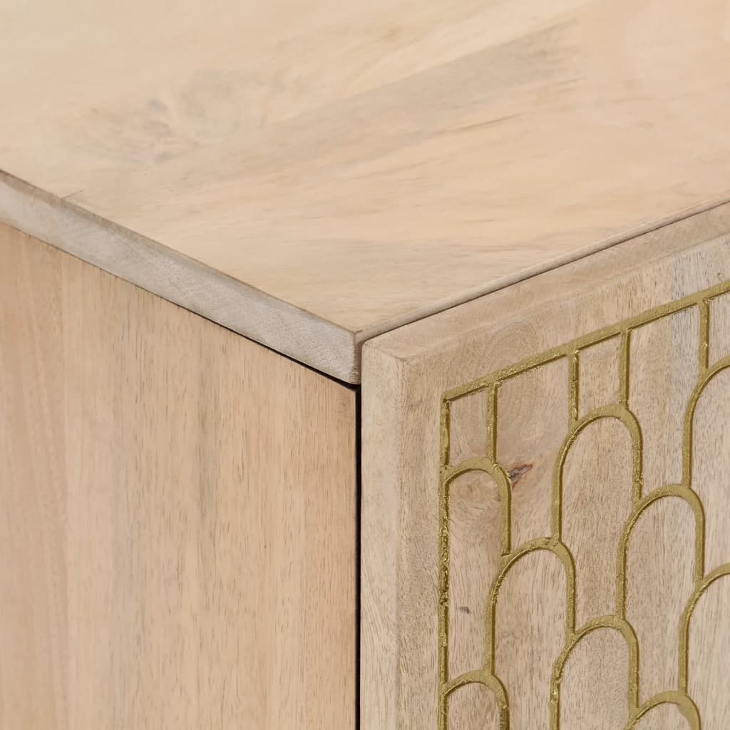 Tv Skrinka 80X31X46 Cm, Mangový Masív