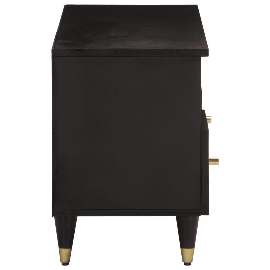 Tv Skrinka 100X33X46 Cm, Mangový Masív