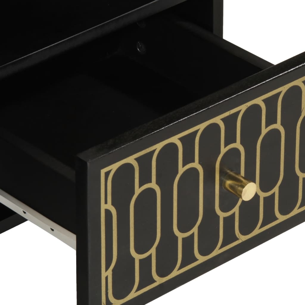 Tv Skrinka 100X33X46 Cm, Mangový Masív