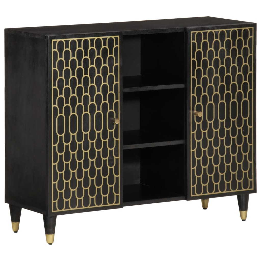 Príručná Skrinka 90X33X75 Cm, Mangový Masív