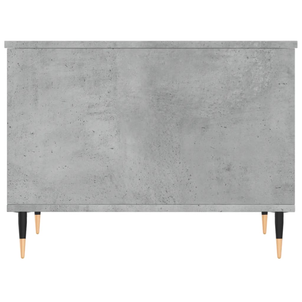 Konferenčný stolík betónovosivý 60x44,5x45 cm spracované drevo