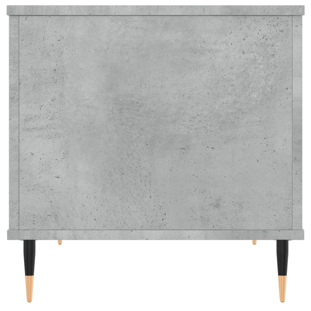 Konferenčný stolík betónovosivý 60x44,5x45 cm spracované drevo