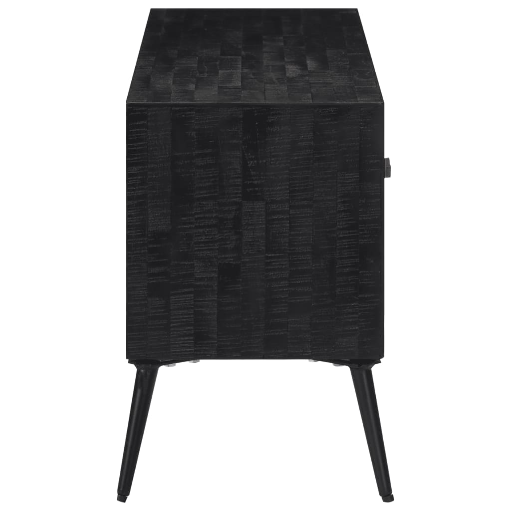 Tv Skrinka 112X31X45 Cm Recyklovaný Tíkový Masív