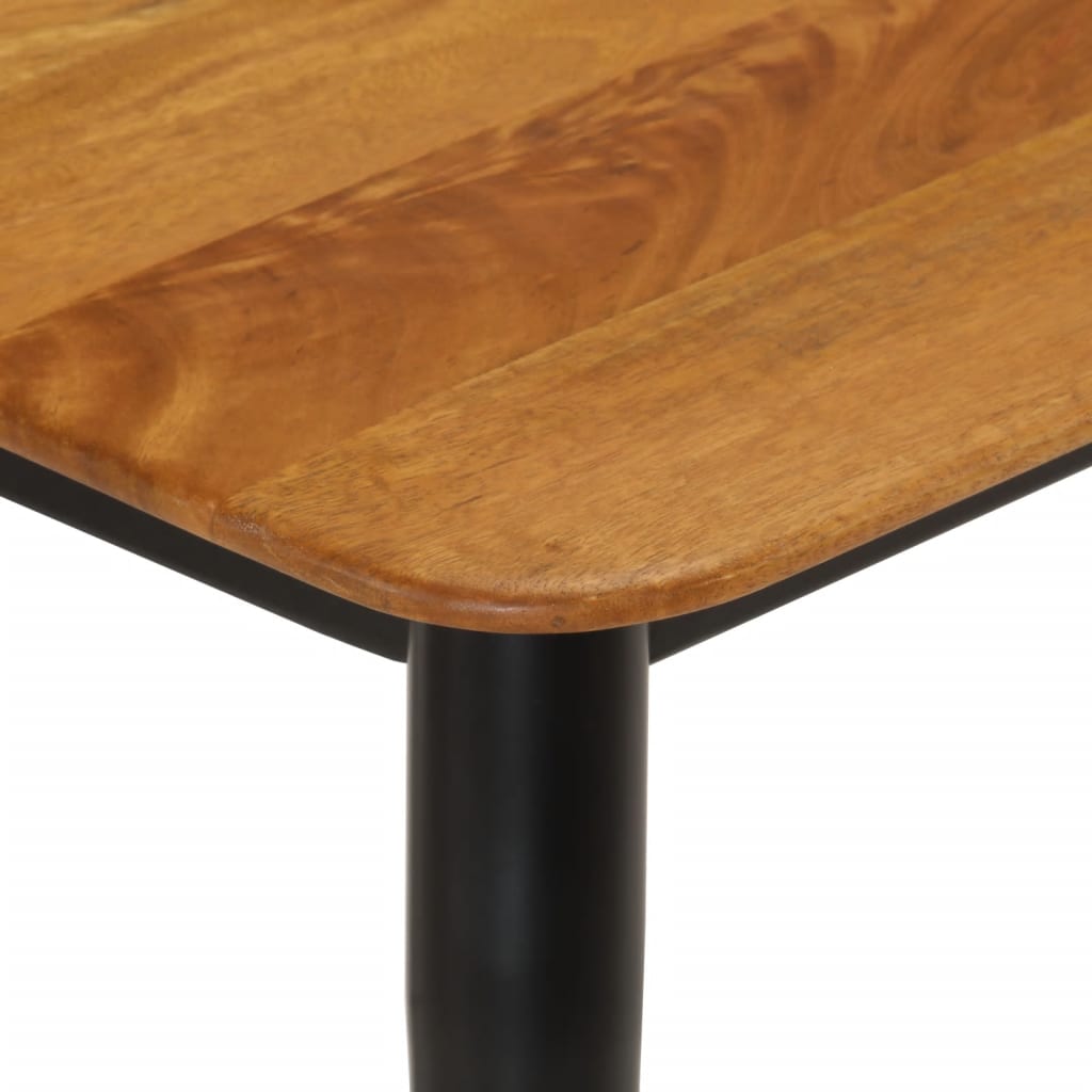 Lavička 160X40X45 Cm Mangový Masív A Železo