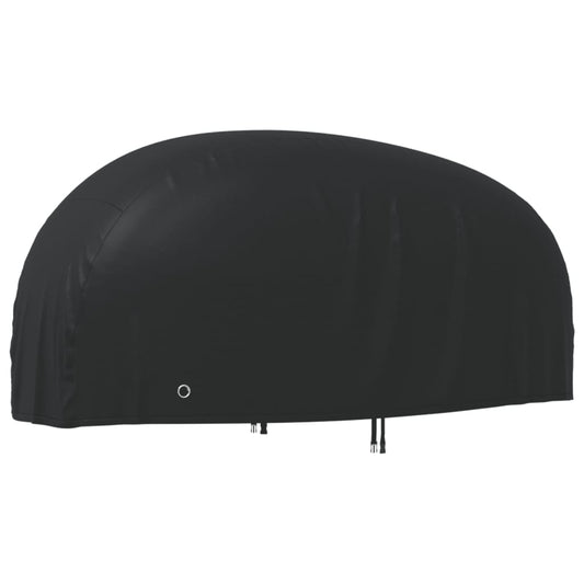 Kryt na motocykel čierny 220x95x110 cm 210D oxford