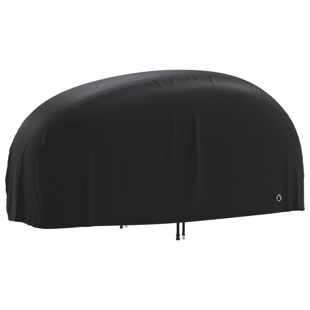 Kryt na motocykel čierny 220x95x110 cm 210D oxford