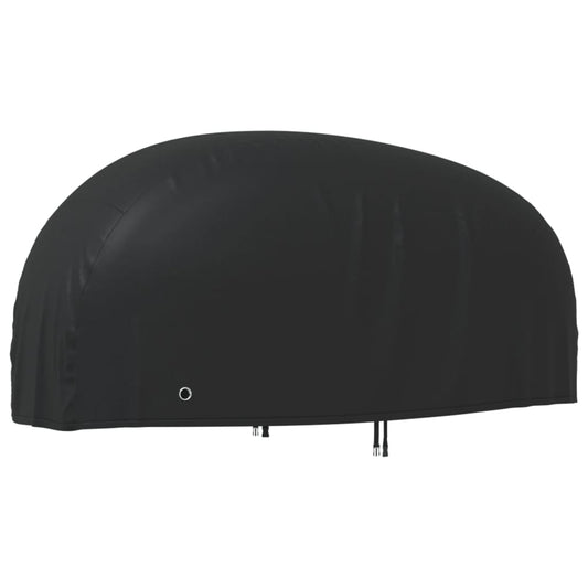 Kryt na motocykel čierny 230x95x125 cm 210D oxford