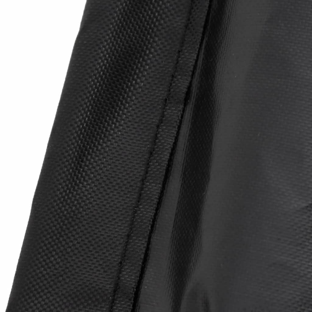 Kryt na motocykel čierny 245x105x125 cm 210D oxford
