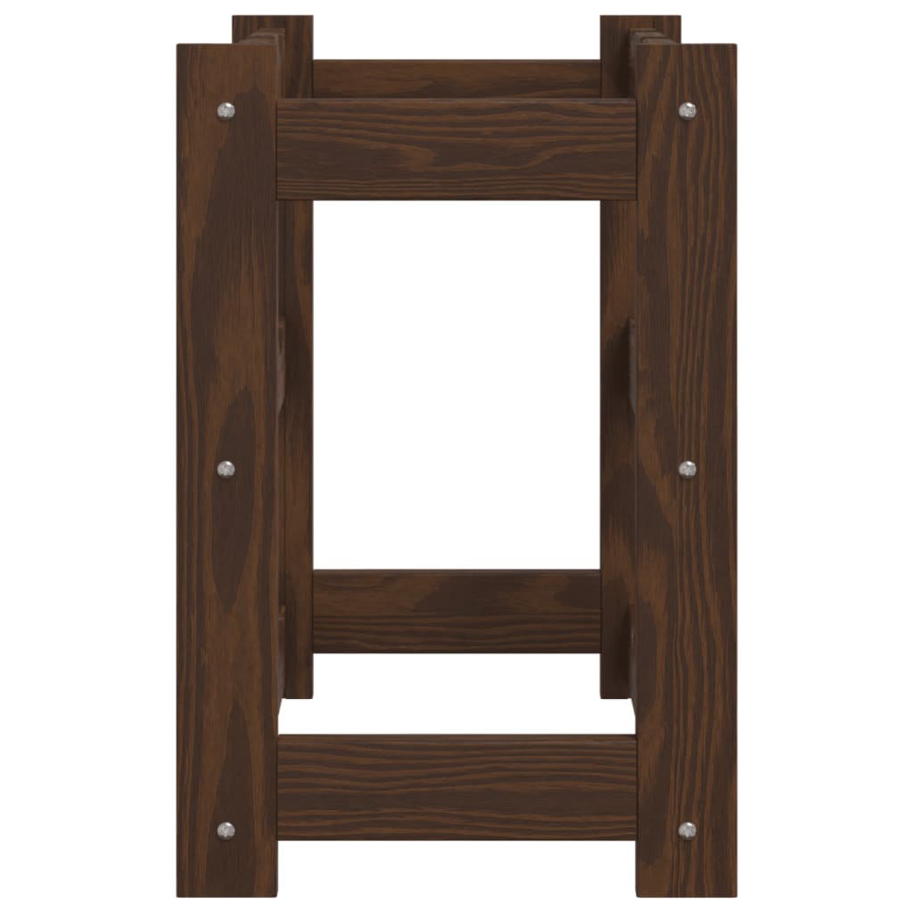 Stojan Na Víno Na 12 Fliaš Hnedý Masívna Borovica