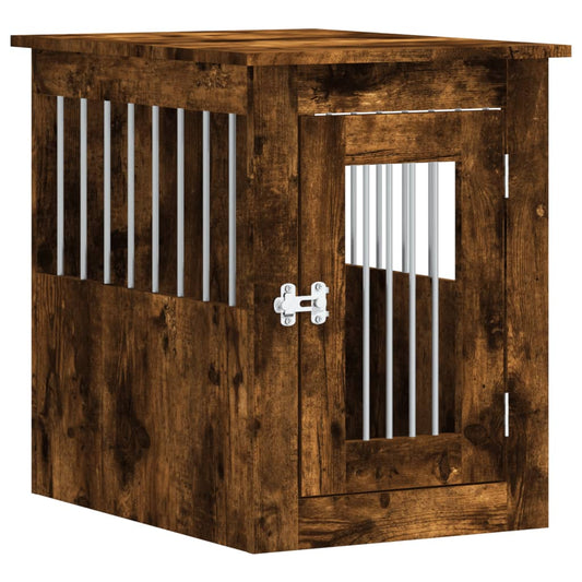 Nábytková prepravka pre psa dymový dub 45x62x59 cm kompoz.drevo
