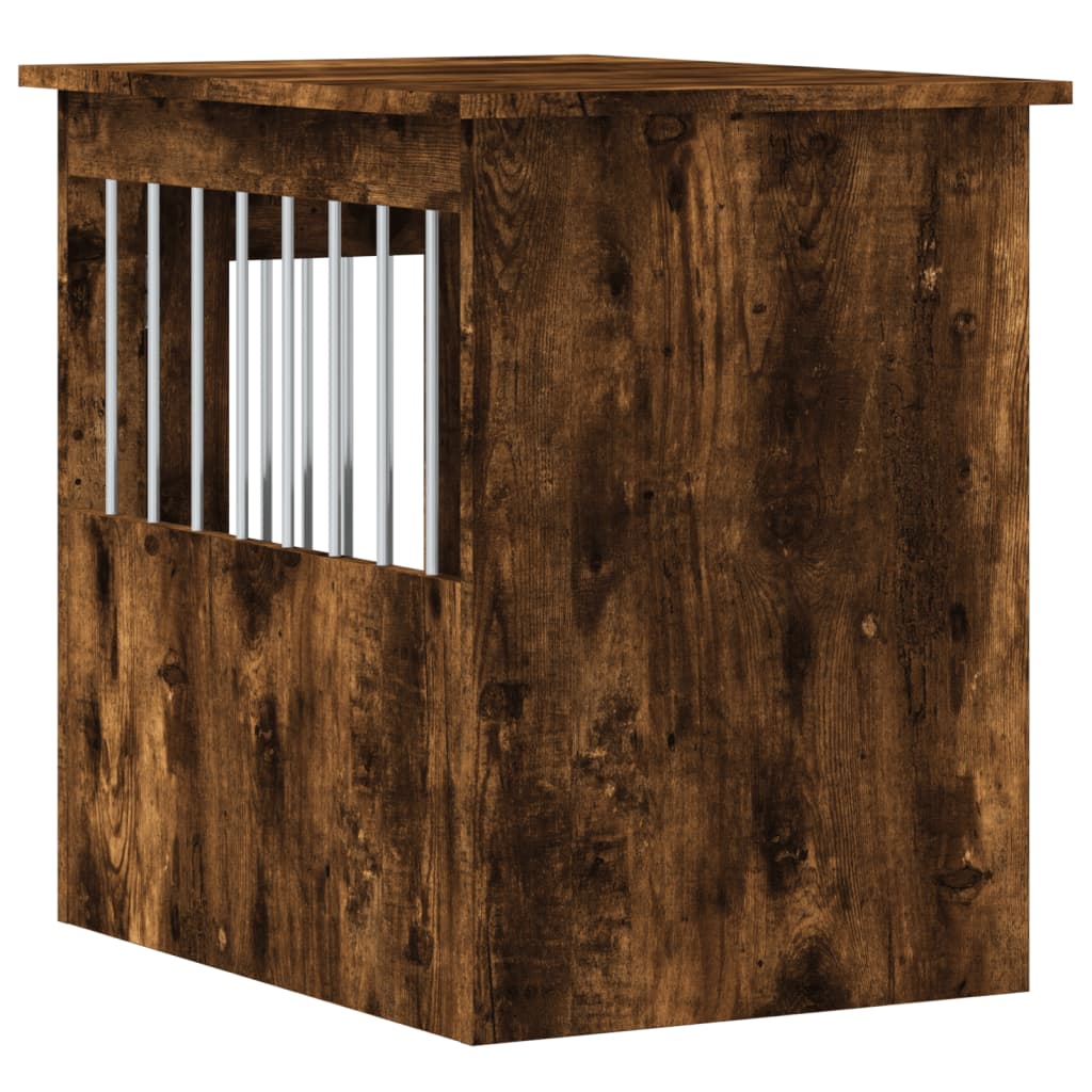 Nábytková prepravka pre psa dymový dub 45x62x59 cm kompoz.drevo