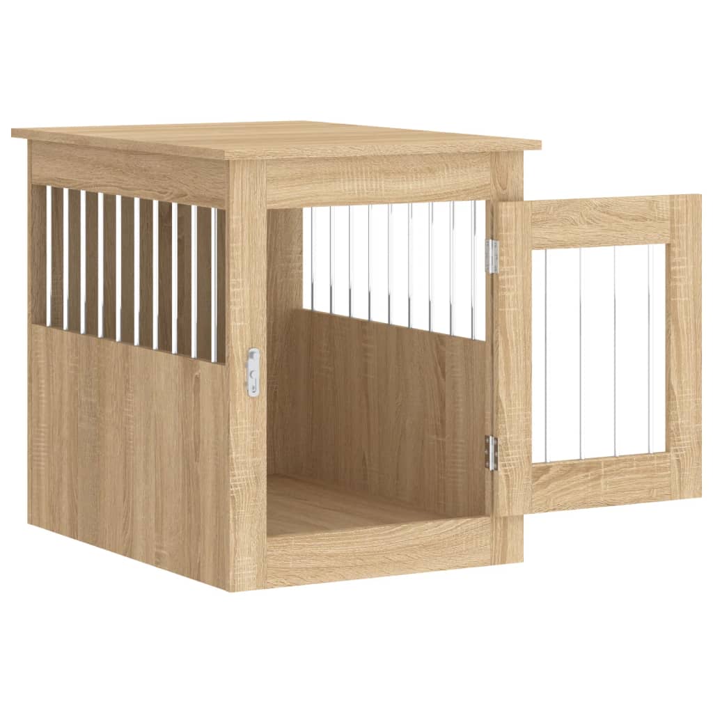 Nábytková prepravka pre psa dub sonoma 55x75x65 cm kompoz.drevo