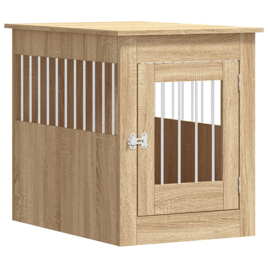 Nábytková prepravka pre psa dub sonoma 55x80x68 cm kompoz.drevo