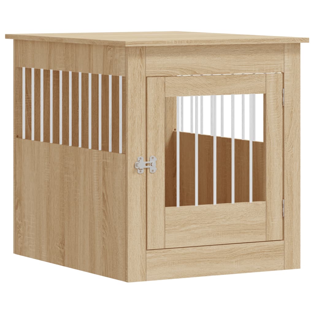 Nábytková prepravka pre psa dub sonoma 64,5x80x71cm komp. drevo