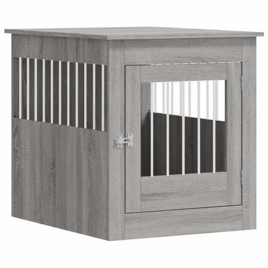 Nábytková prepravka pre psa sivá sonoma 64,5x80x71cm komp.drevo