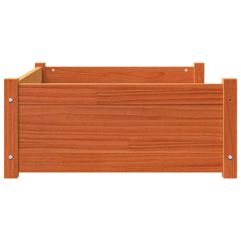 Pelech pre psa voskovohnedý 95,5x65,5x28 cm masívna borovica