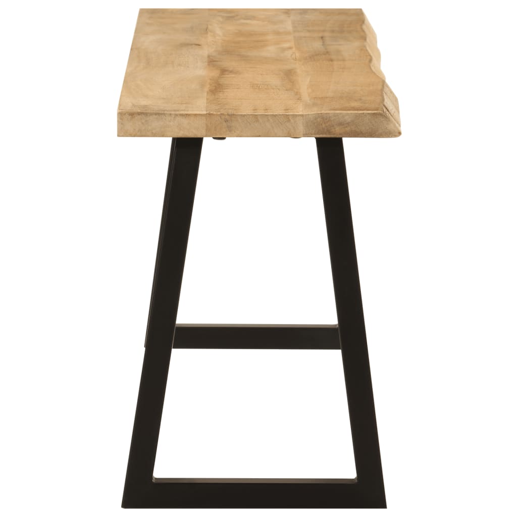 Záhradná Lavička So Živou Hranou 105 Cm