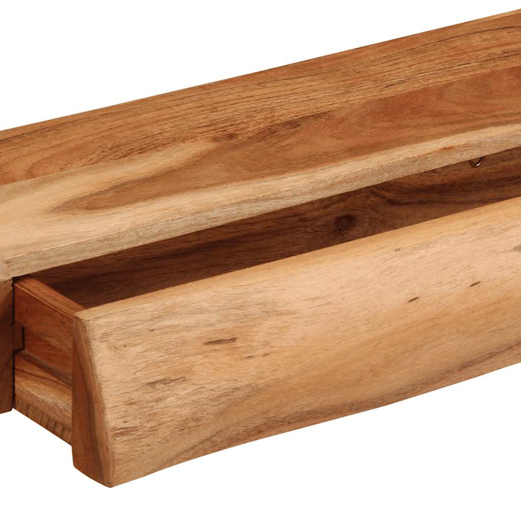 Nástenné Police 2 Ks , Akáciový Masív