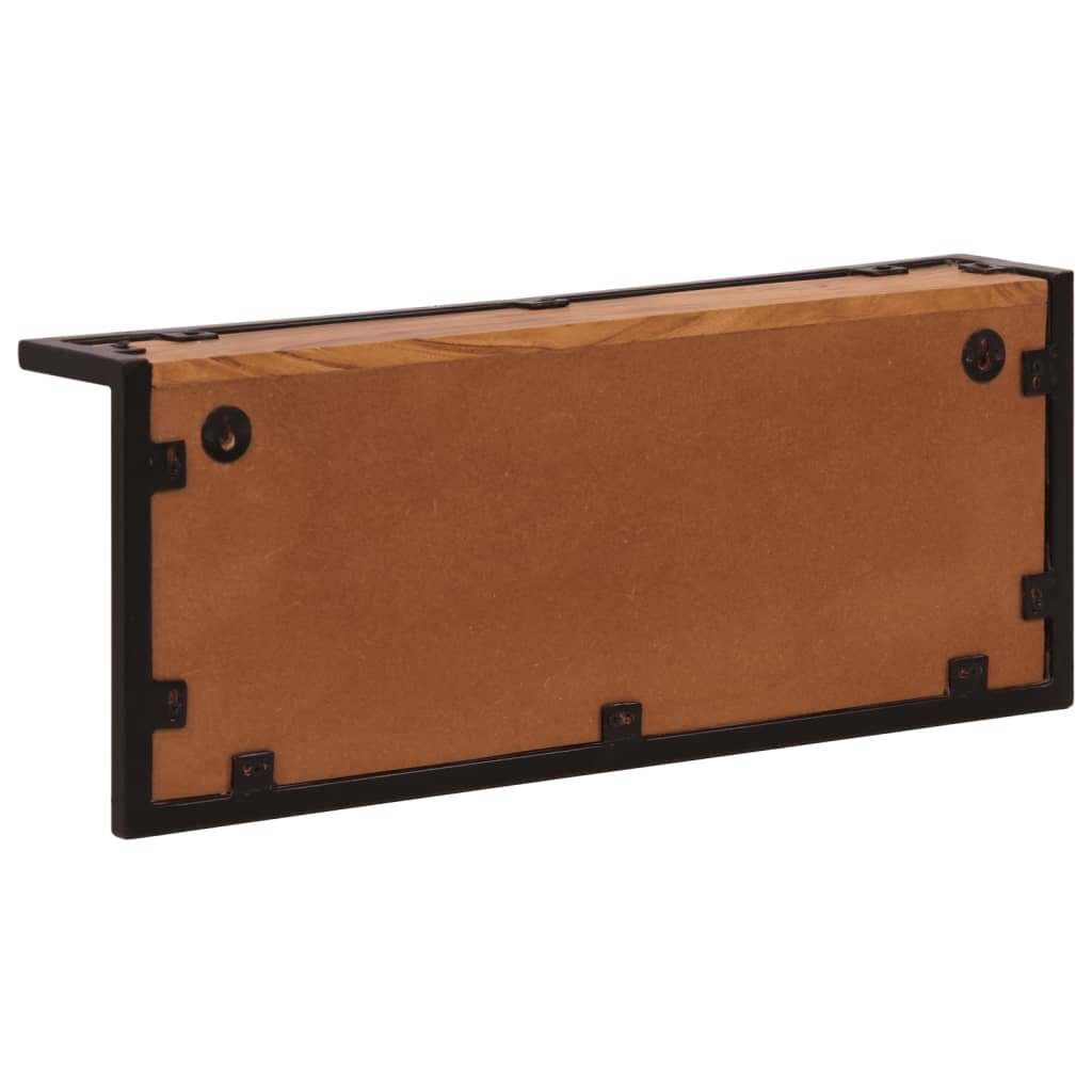 Nástenný Vešiak Na Kabáty So 6 Háčikmi Akáciový Masív