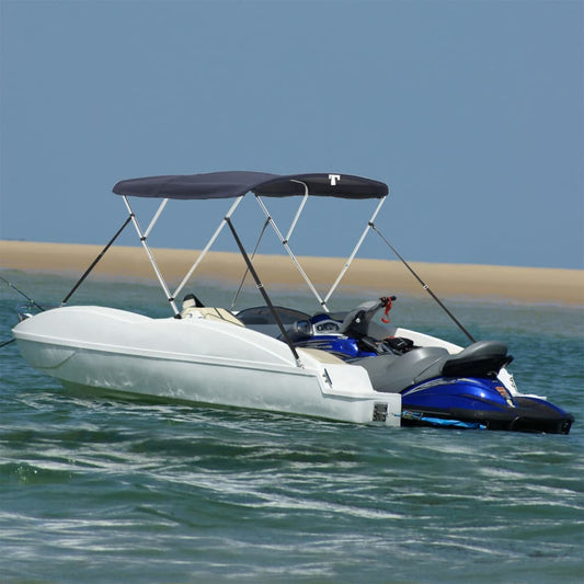 Strieška Bimini s 3 oblúkmi a sieť. stenami 183x(185-198)x137cm