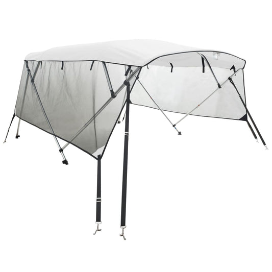 Strieška Bimini so 4 oblúkmi a stenami 243x(170-182)x137 cm