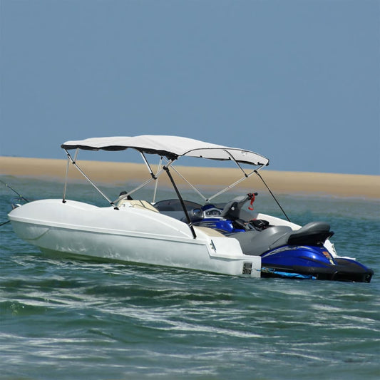 Strieška Bimini so 4 oblúkmi a stenami 243x(170-182)x137 cm