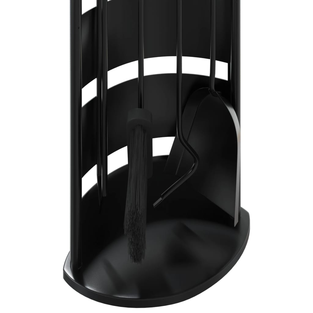 5-Dielna Sada Náradia Do Krbu 23X15X66 Cm Oceľová