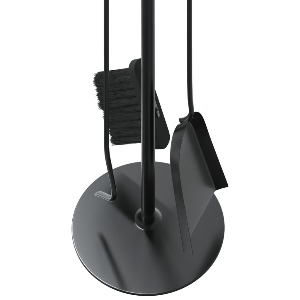 4-Dielna Sada Náradia Do Krbu 22 X 59 Cm Oceľová