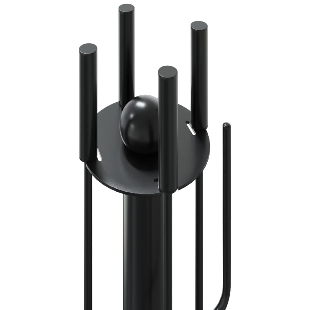 5-Dielna Sada Náradia Do Krbu 18 X 56 Cm Oceľová