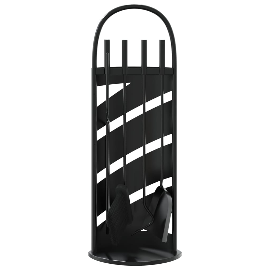 5-Dielna Sada Náradia Do Krbu 23X15X66 Cm Oceľová