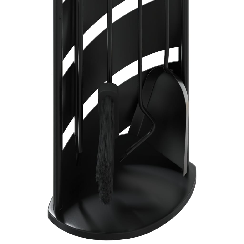 5-Dielna Sada Náradia Do Krbu 23X15X66 Cm Oceľová