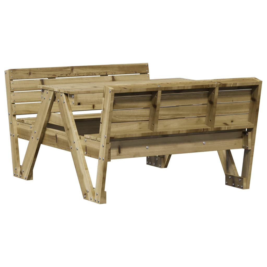 Piknikový stôl pre deti 88x122x58 cm impregnovaná borovica