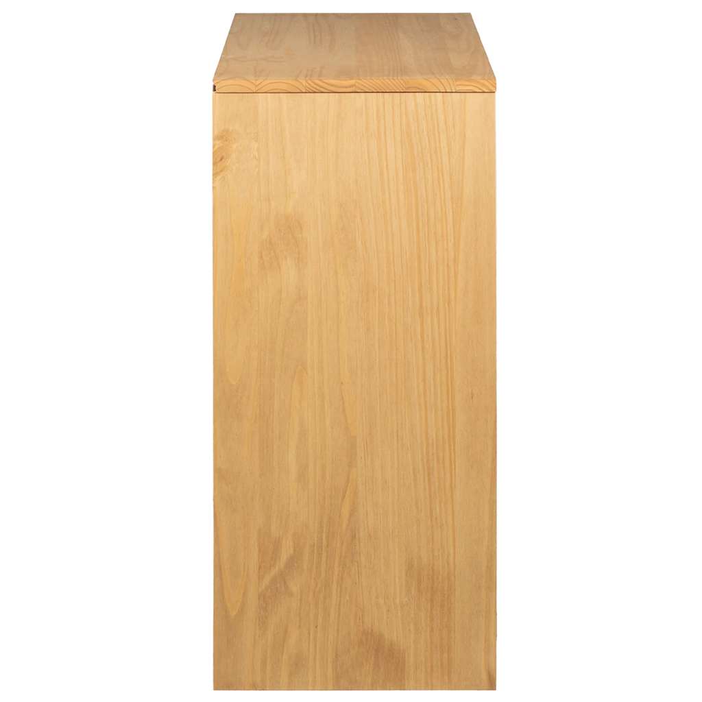 Skrinka So Zásuvkami Sauda Dub 76,5X39X91 Cm Borovicový Masív