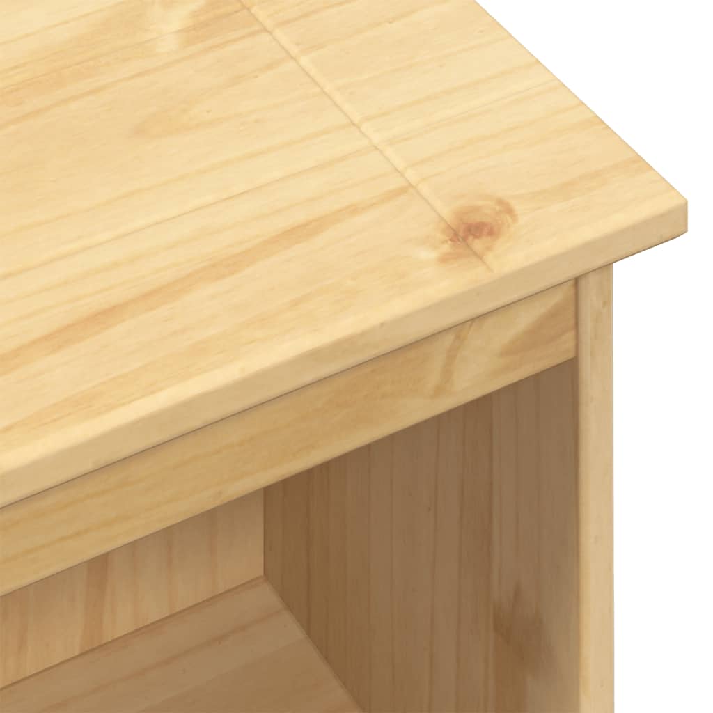 Knižnica Corona 46X29X100 Cm Borovicový Masív