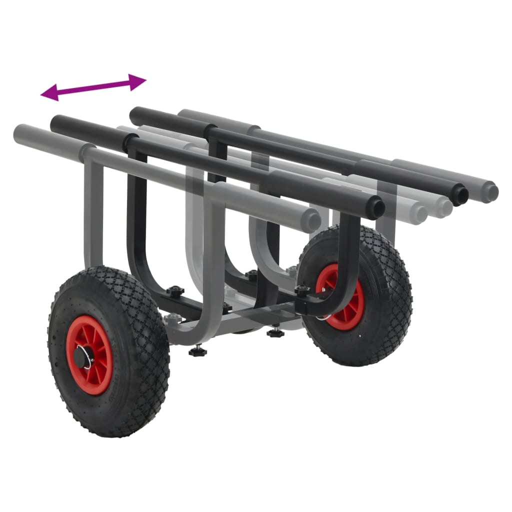 Vozík pre kajak 90 kg hliník