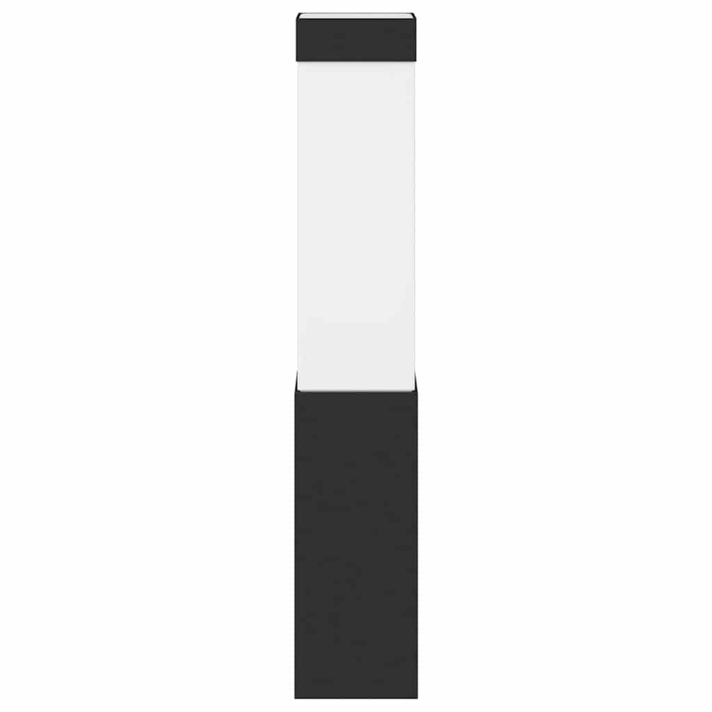 Vonkajšie Nástenné Svetlá 2 Pcs Čierna 10.5 X 6 X 35 Cm