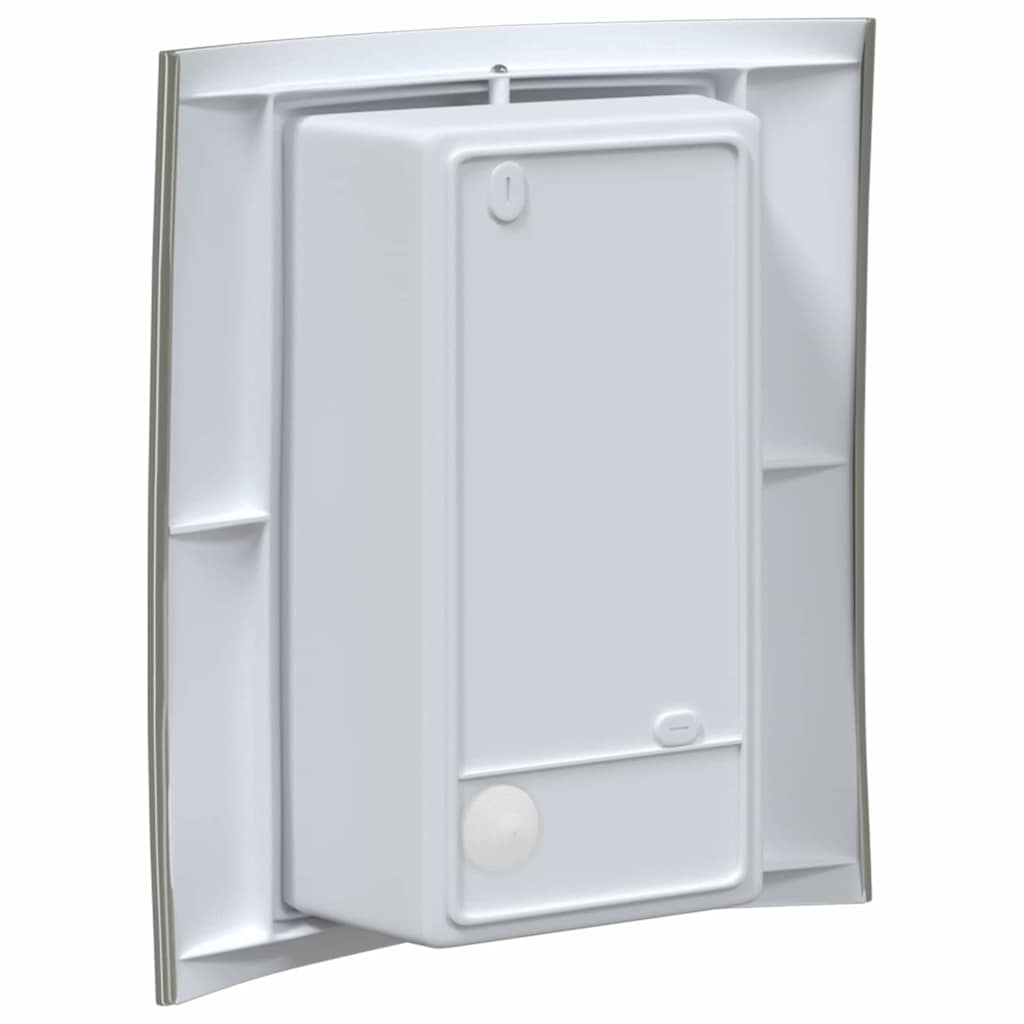 Vonkajšie Nástenné Svetlá 2 Pcs Strieborná 23.5 X 10.5 X 26 Cm