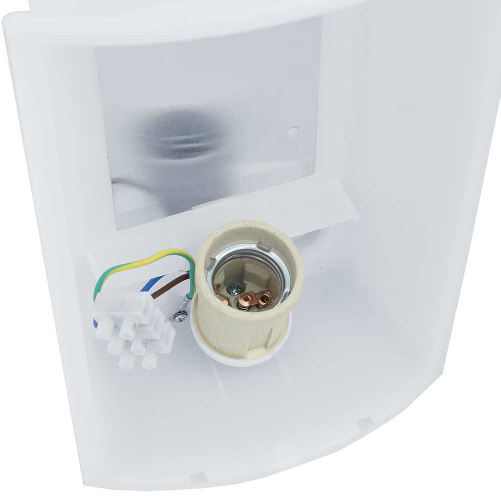 Vonkajšie Nástenné Svetlá 2 Pcs Čierna 23.5 X 10.5 X 26 Cm